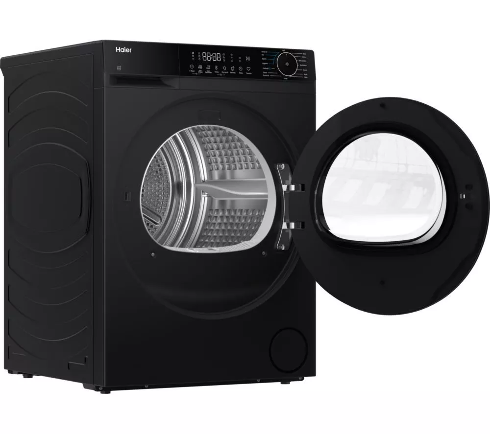 HAIER X Series 5 HD90-D357BU1-UK WiFi-enabled 9 kg Heat Pump Tumble Dryer - Black