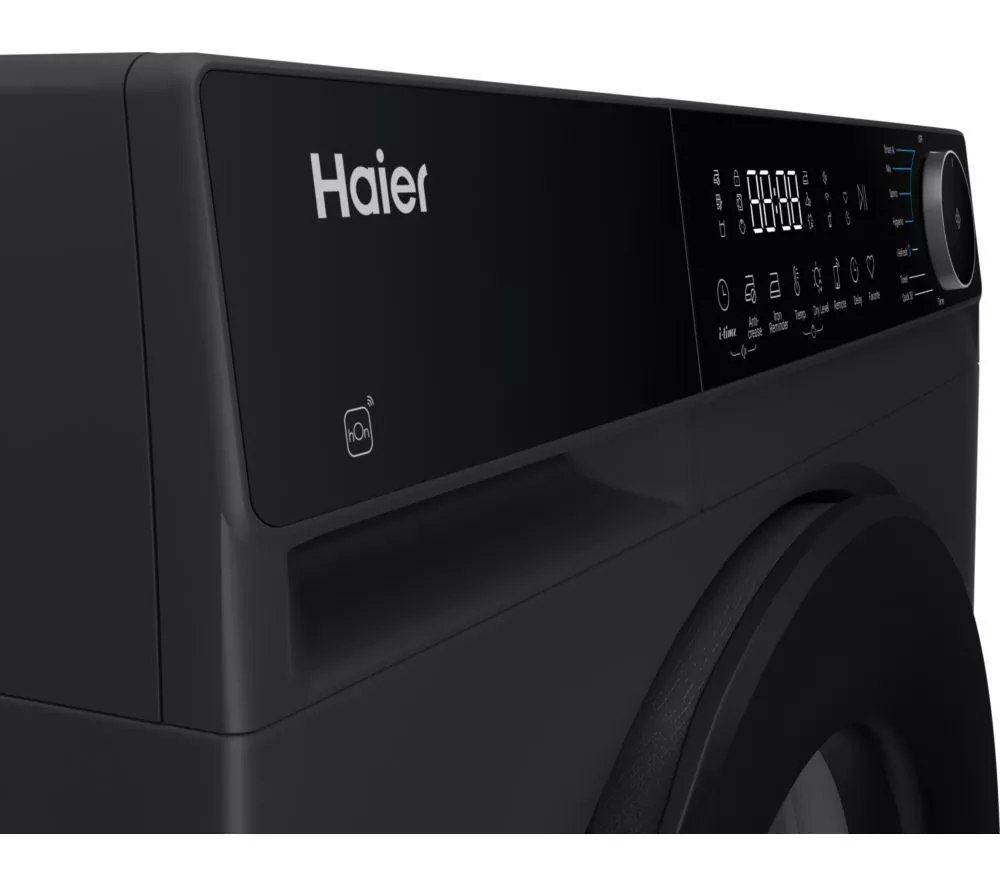 HAIER X Series 5 HD90-D357BU1-UK WiFi-enabled 9 kg Heat Pump Tumble Dryer - Black