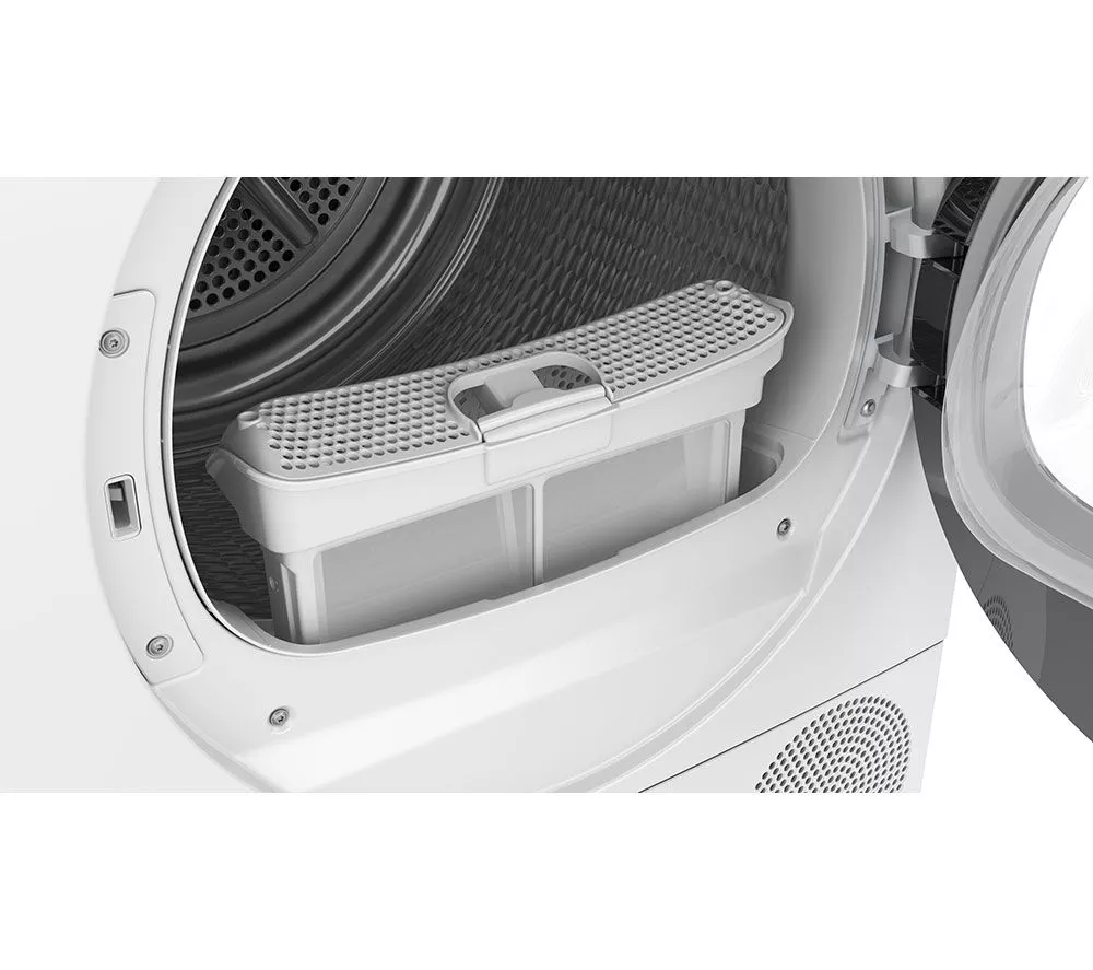 BOSCH Series 6 WQG24502GB 9 kg Heat Pump Tumble Dryer - White