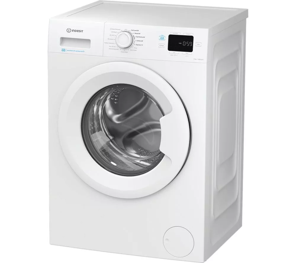 INDESIT Push&Go IP 946 PUSH&GO UK 9 kg 1400 Spin Washing Machine - White