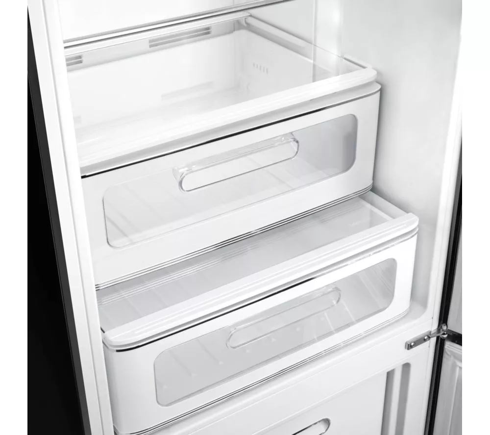 SMEG FAB32RBL6UK 70/30 Fridge Freezer - Black