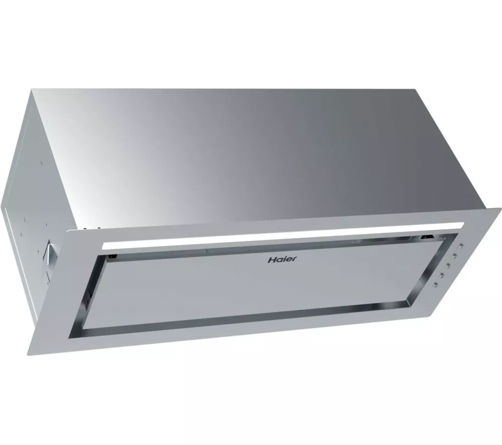 HAIER I-Design HAPY72ES6XGG 72 cm Canopy Cooker Hood - White