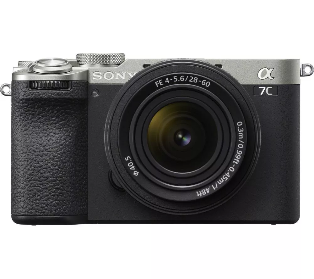 SONY a7C II Mirrorless Camera with FE 28-60 mm f/4-5.6 Lens - Silver