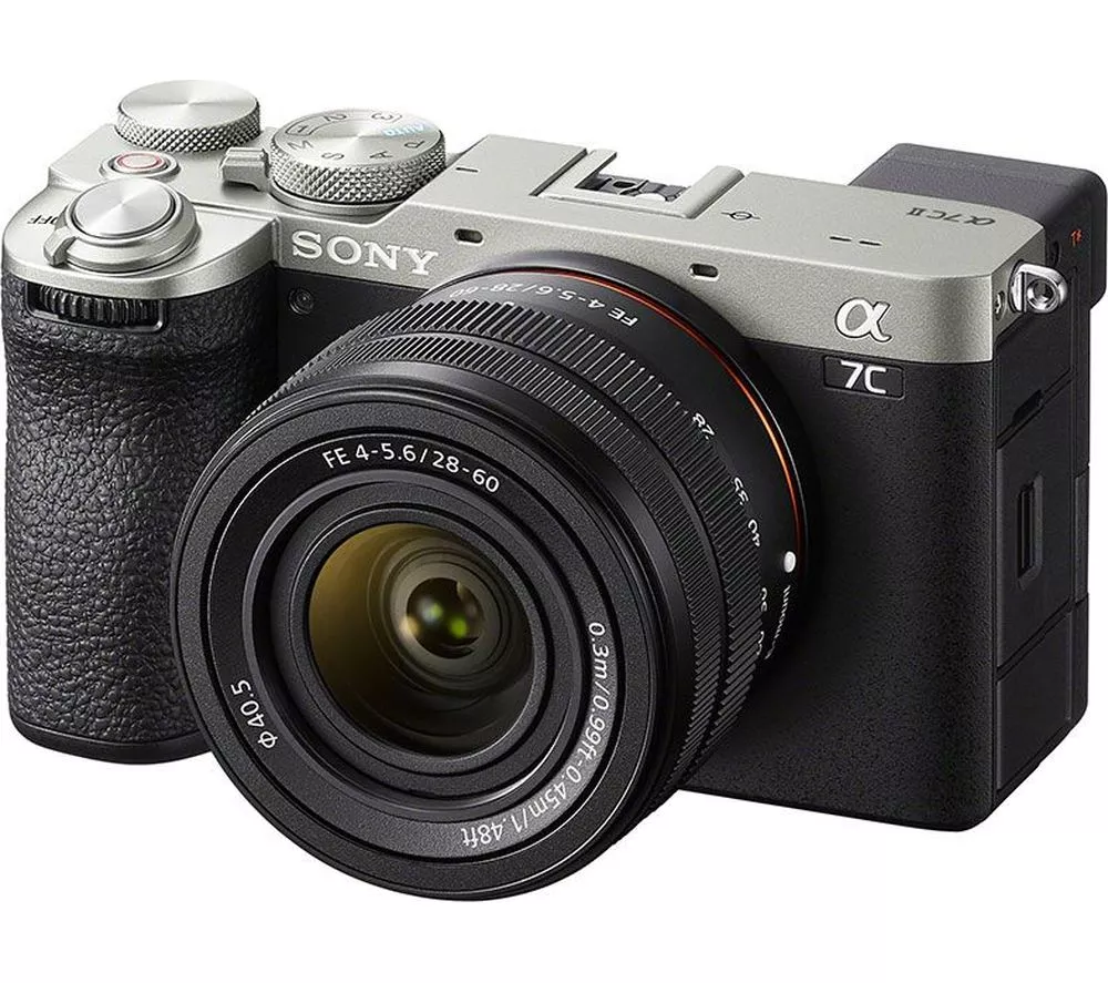 SONY a7C II Mirrorless Camera with FE 28-60 mm f/4-5.6 Lens - Silver