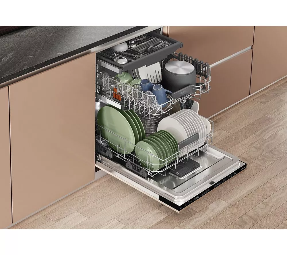 HOTPOINT MaxiSpace H7IC16M6 UK Full-size Integrated Dishwasher