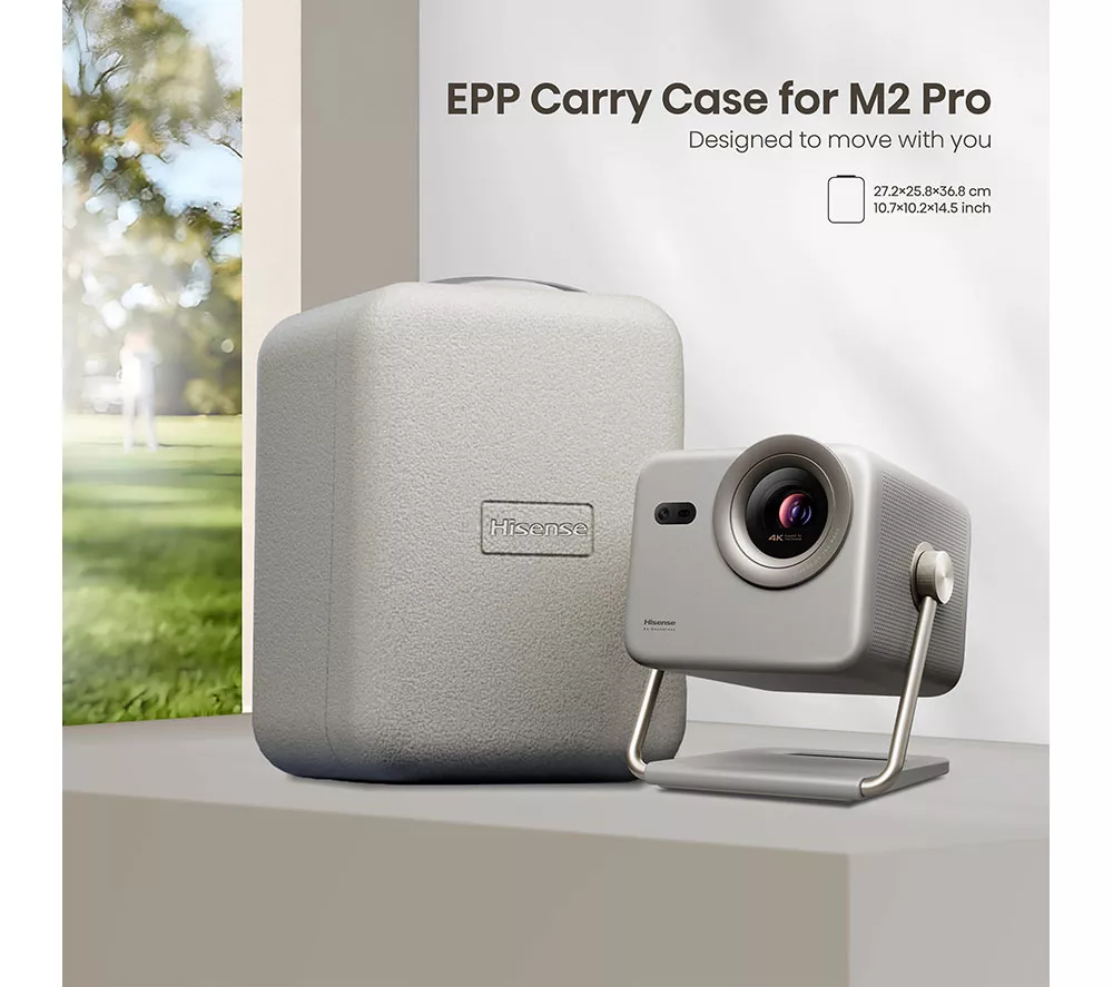 HISENSE M2TUK Pro 4K Smart Mini Projector - Grey