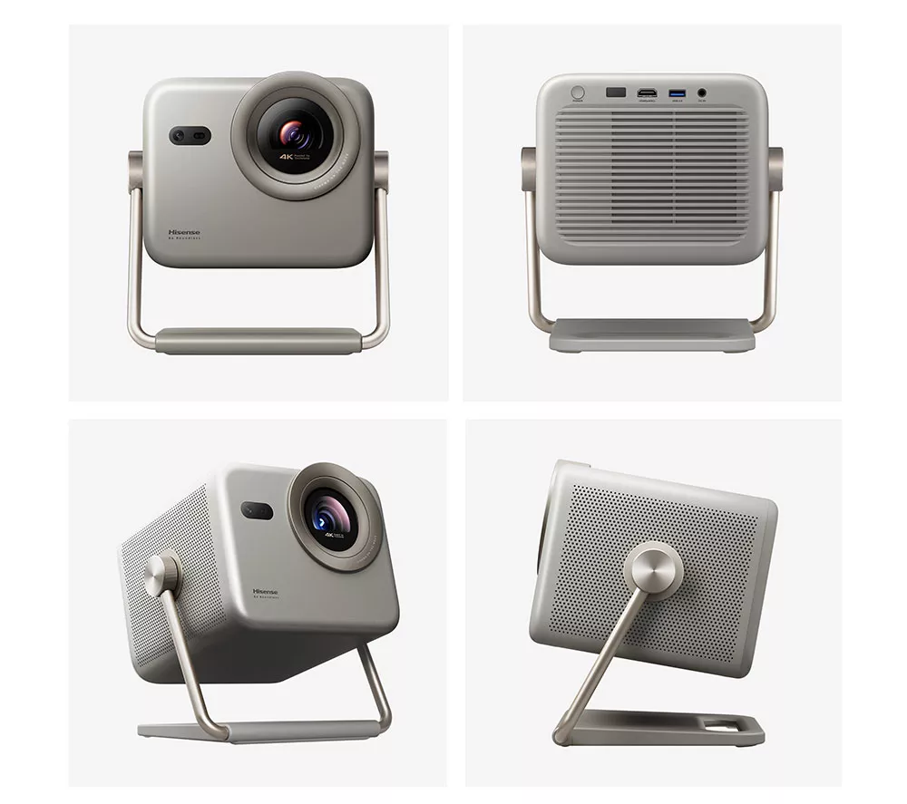 HISENSE M2TUK Pro 4K Smart Mini Projector - Grey