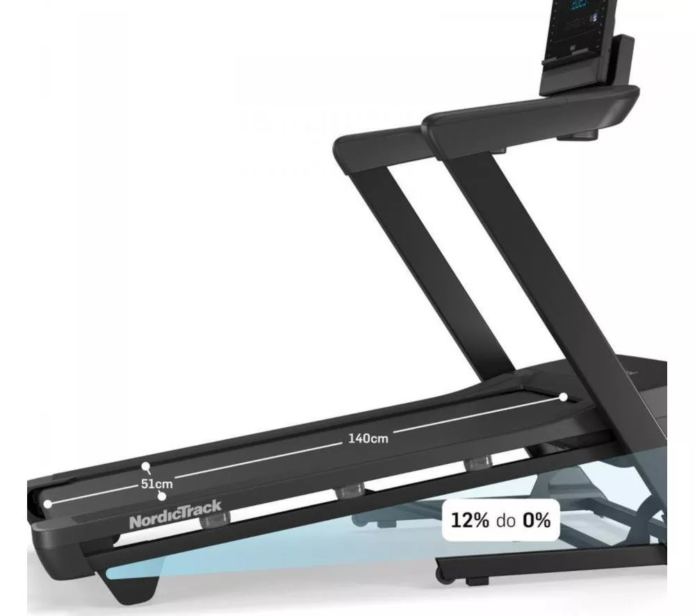 NORDICTRACK T Series 7 Smart Bluetooth Treadmill - Black