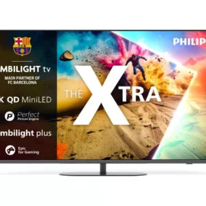 PHILIPS The Xtra MLED950 65" QD-Mini LED 4K HDR Ambilight Smart TV with Freely - 65MLED950/12