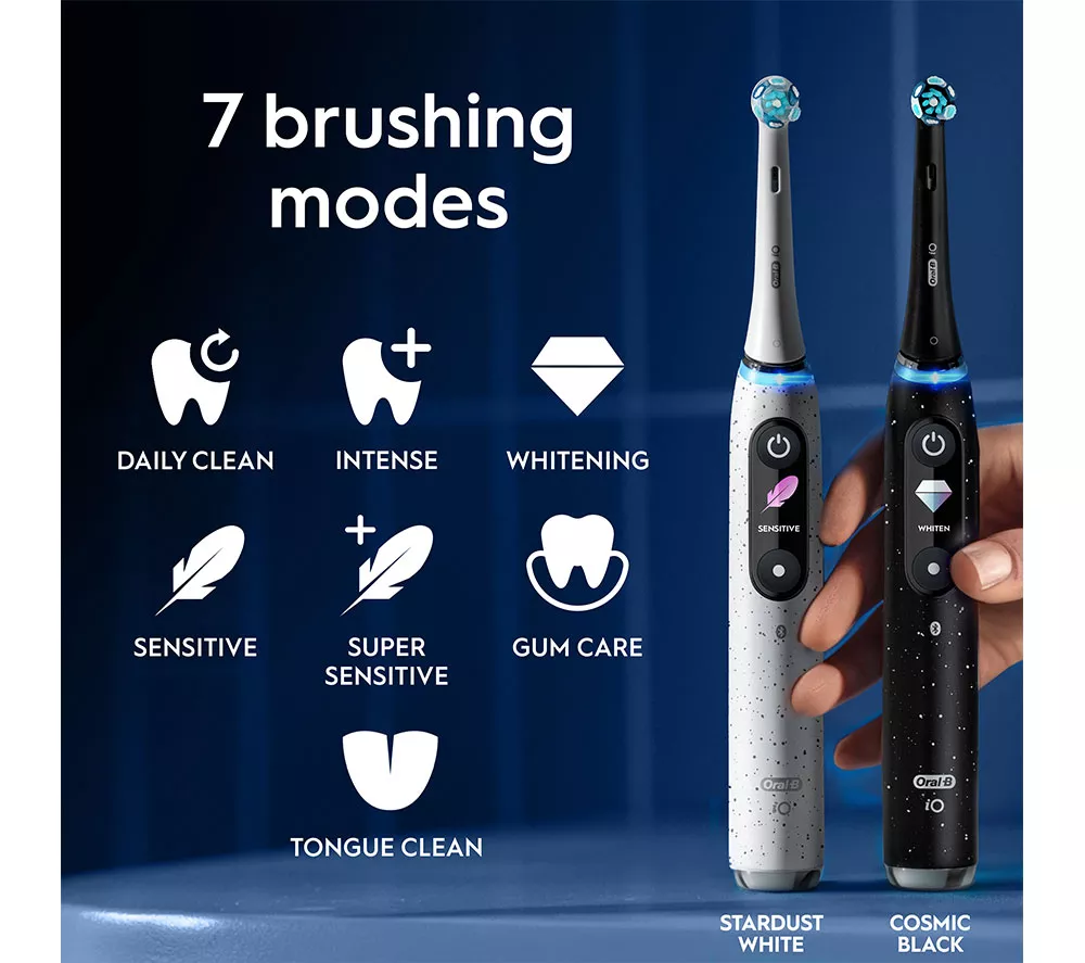 ORAL-B iO 10 Electric Toothbrush - Cosmic Black