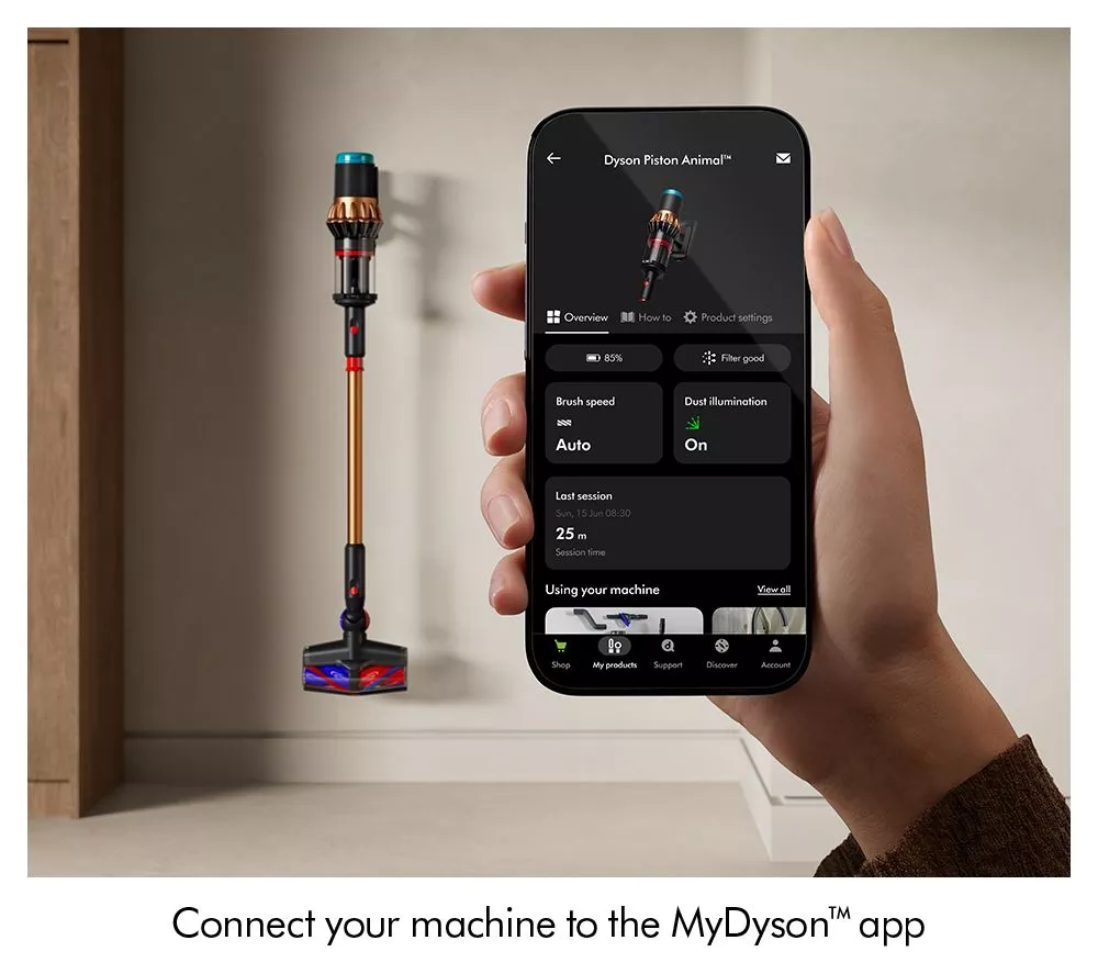 DYSON V16 Piston Animal DS60 Cordless Vacuum Cleaner - Black Copper