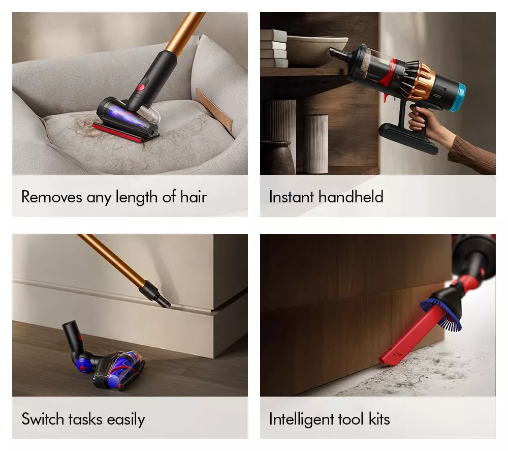DYSON V16 Piston Animal DS60 Cordless Vacuum Cleaner - Black Copper