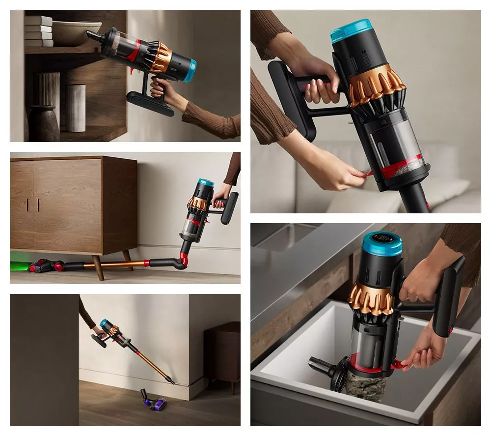 DYSON V16 Piston Animal DS60 Cordless Vacuum Cleaner - Black Copper