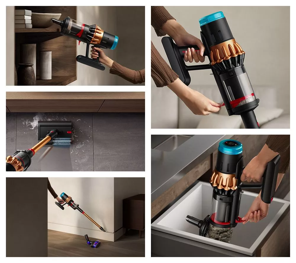 DYSON V16 Piston Animal Submarine DS60 Cordless Vacuum Cleaner - Black Copper