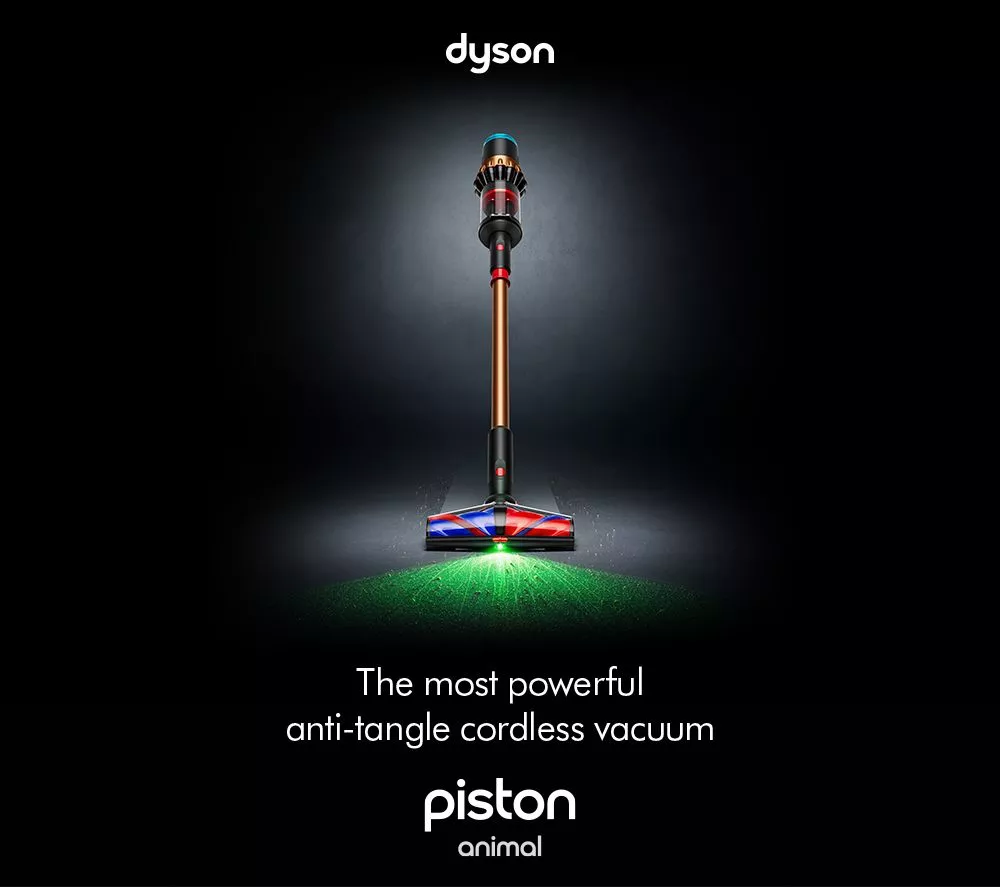 DYSON V16 Piston Animal Submarine DS60 Cordless Vacuum Cleaner - Black Copper