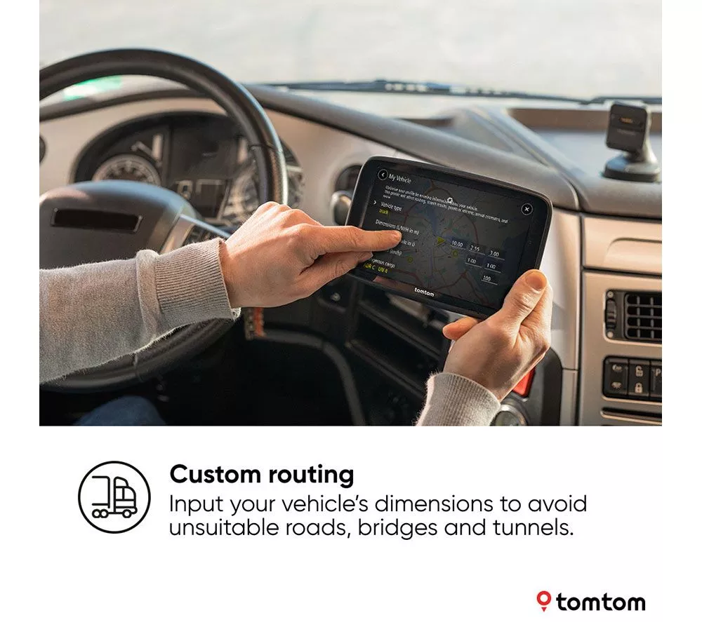 TOMTOM GO Expert Plus HGV 6" Sat Nav - Worldwide Maps