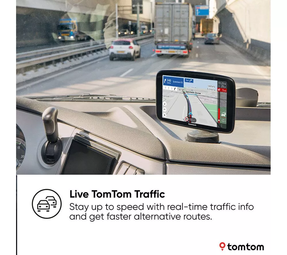 TOMTOM GO Expert Plus HGV 6" Sat Nav - Worldwide Maps