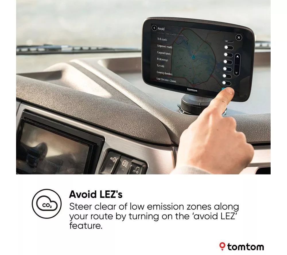 TOMTOM GO Expert Plus HGV 6" Sat Nav - Worldwide Maps