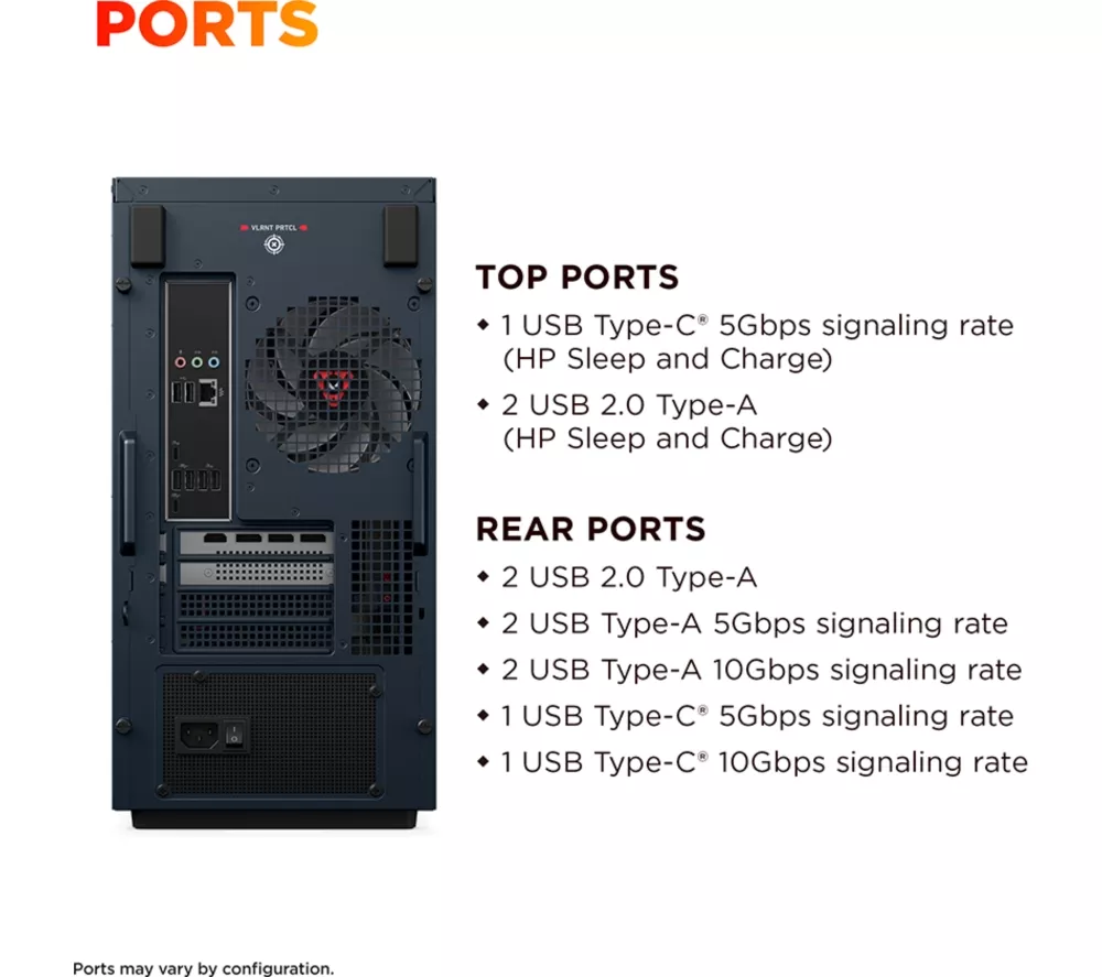 HP OMEN 35L VALORANT Limited Edition Gaming PC - Intel® Core™ i7, RTX 5060, 1 TB SSD