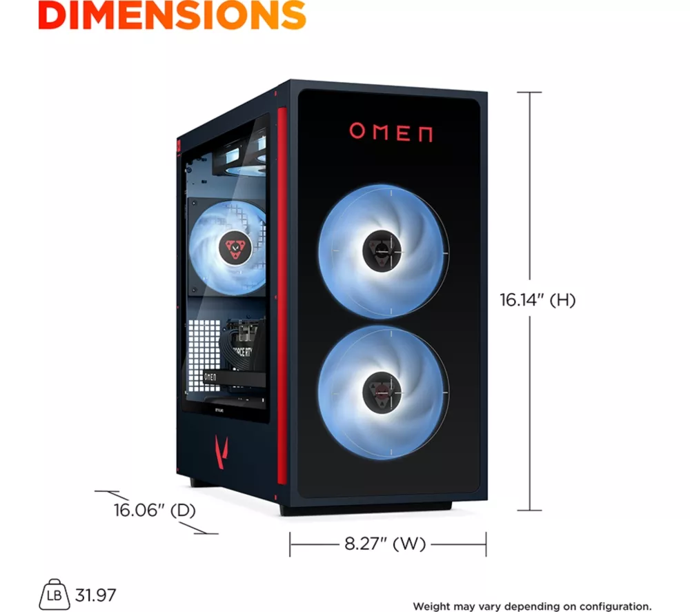 HP OMEN 35L VALORANT Limited Edition Gaming PC - Intel® Core™ i7, RTX 5060, 1 TB SSD