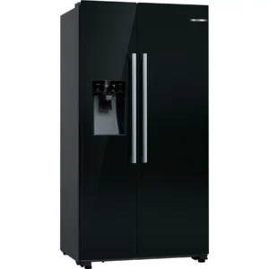 BOSCH Series 6 KAD93ABEP American-Style Fridge Freezer - Black