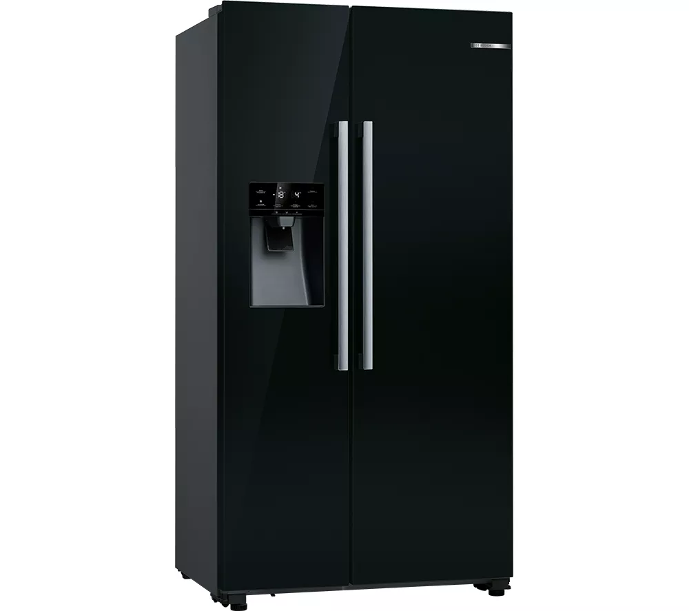 BOSCH Series 6 KAD93ABEP American-Style Fridge Freezer - Black