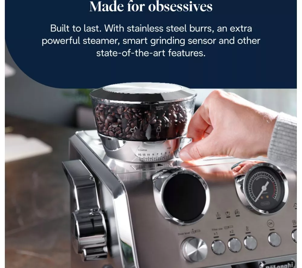 DELONGHI La Specialista Maestro EC9885.M Bean to Cup Coffee Machine - Silver