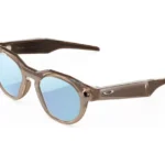 OAKLEY Meta HSTN Glasses - Brown Smoke, Prizm Deep Water Polarised