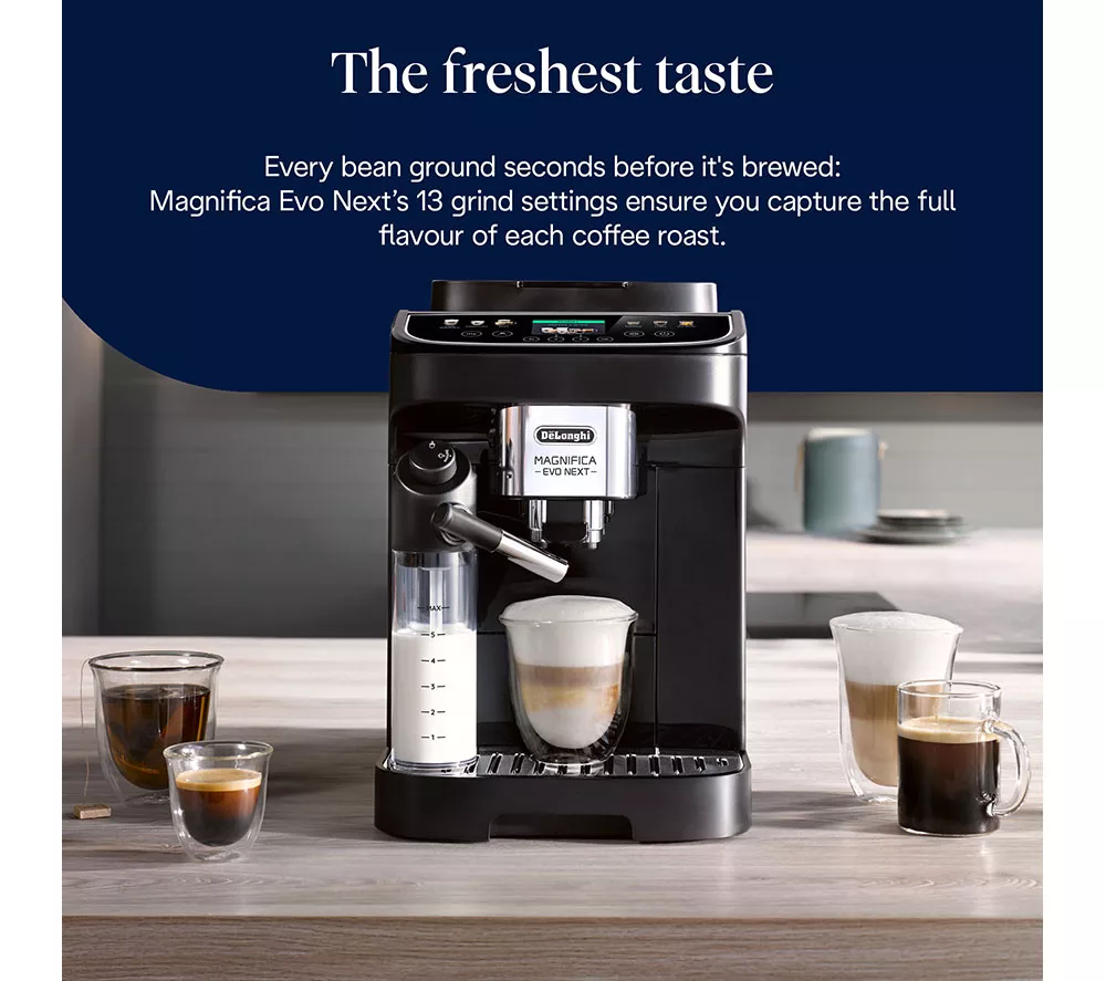 DELONGHI Magnifica Evo Next ECAM310.60.B Bean to Cup Coffee Machine - Black
