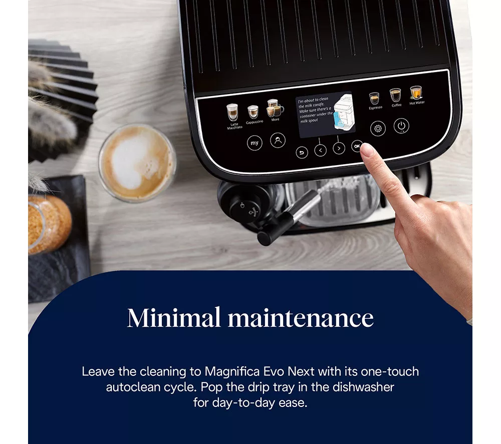 DELONGHI Magnifica Evo Next ECAM310.60.B Bean to Cup Coffee Machine - Black