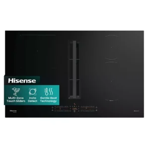 HISENSE Hi6 HEH8432BSCWF 83 cm Vented Induction Hob with Bridge Zone - Black