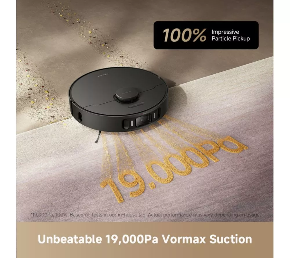 DREAME L40 Ultra AE Robot Vacuum Cleaner & Mop - Black