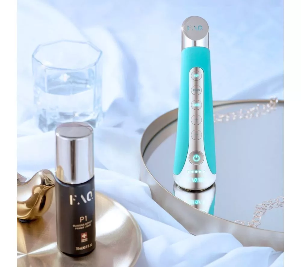 FOREO FAQ 102 High-Frequency Red Light Therapy LED Wand - Topaz