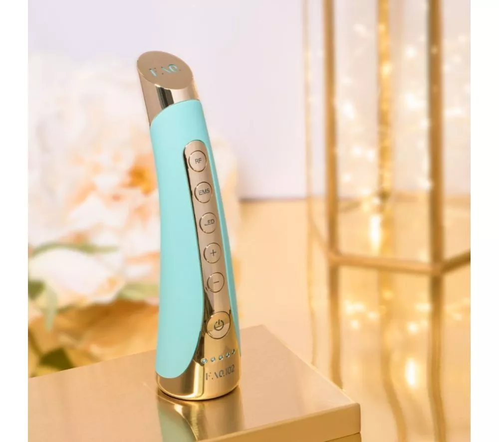 FOREO FAQ 102 High-Frequency Red Light Therapy LED Wand - Topaz