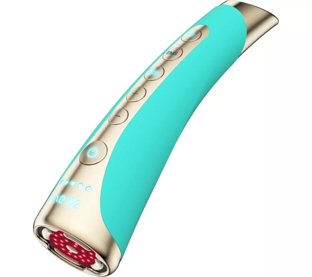 FOREO FAQ 102 High-Frequency Red Light Therapy LED Wand - Topaz