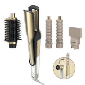 SHARK Glam Straight & Waves Multi-Styler HD6041SUK - Gold