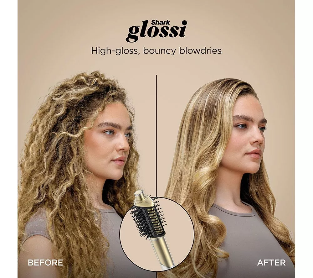 SHARK Glam Straight, Waves & Curls Multi-Styler HD6052SUK - Gold