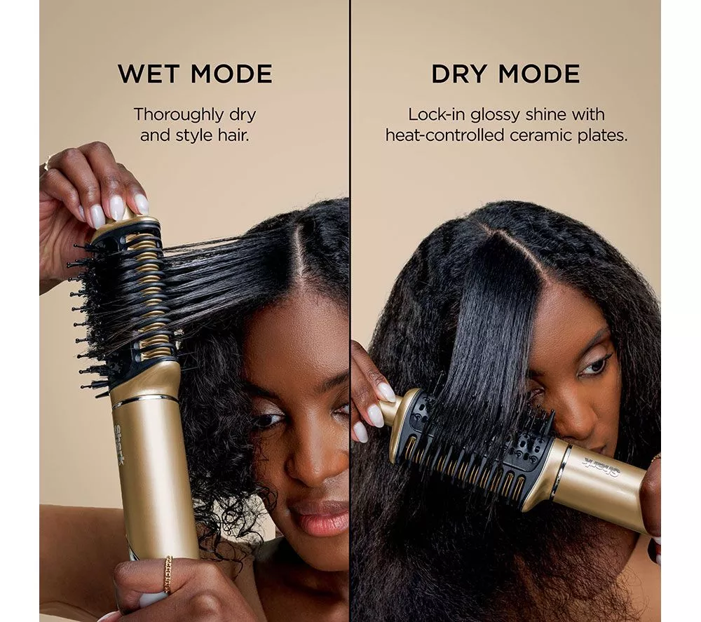 SHARK Glam Straight, Waves & Curls Multi-Styler HD6052SUK - Gold