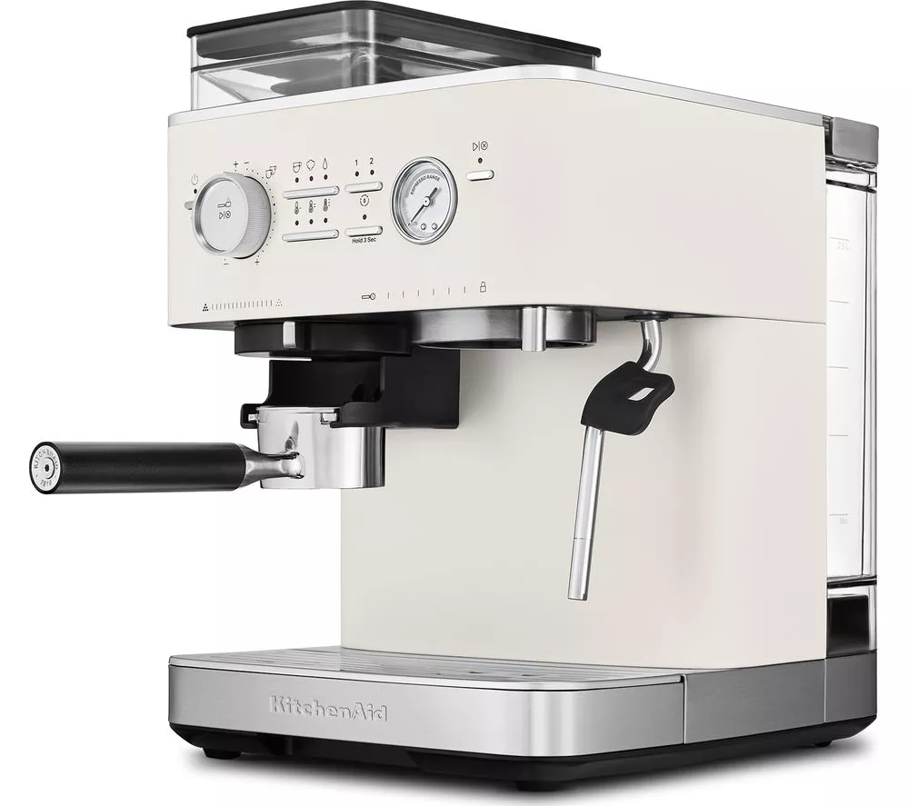 KITCHENAID 5KES6551BJPL Bean to Cup Espresso Machine - Porcelain White