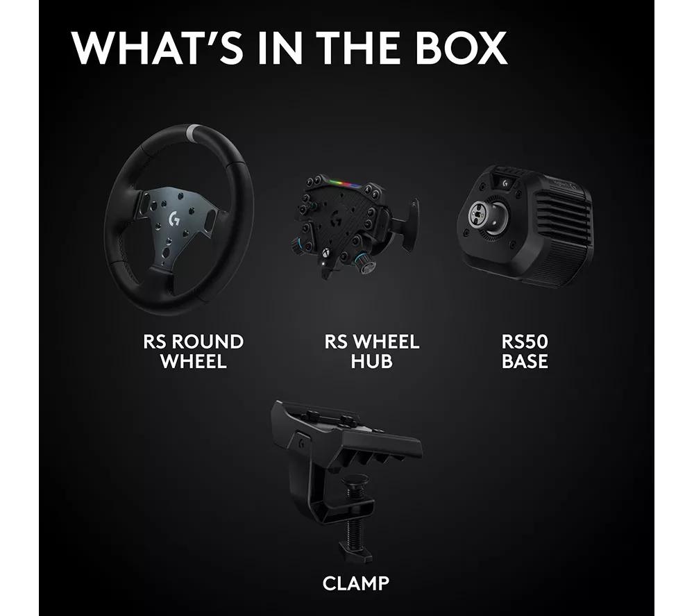 LOGITECH G RS50 Racing Wheel for PC & Xbox