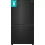HISENSE PureFlat RS5P668SSFC American-Style Smart Fridge Freezer - Black Stainless Steel