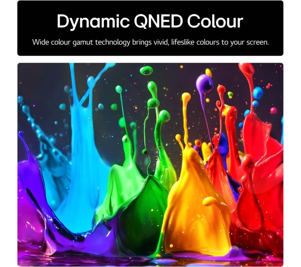 LG QNED70 65" QNED AI 4K HDR Smart TV 2025 - 65QNED70A6A