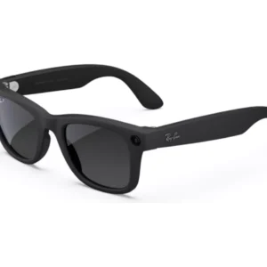 RAY-BAN Meta Wayfarer (Gen 2) Glasses - Matte Black with Gradient Graphite Lenses