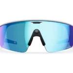 OAKLEY Meta Vanguard Glasses - White with Prizm Saphire Lenses