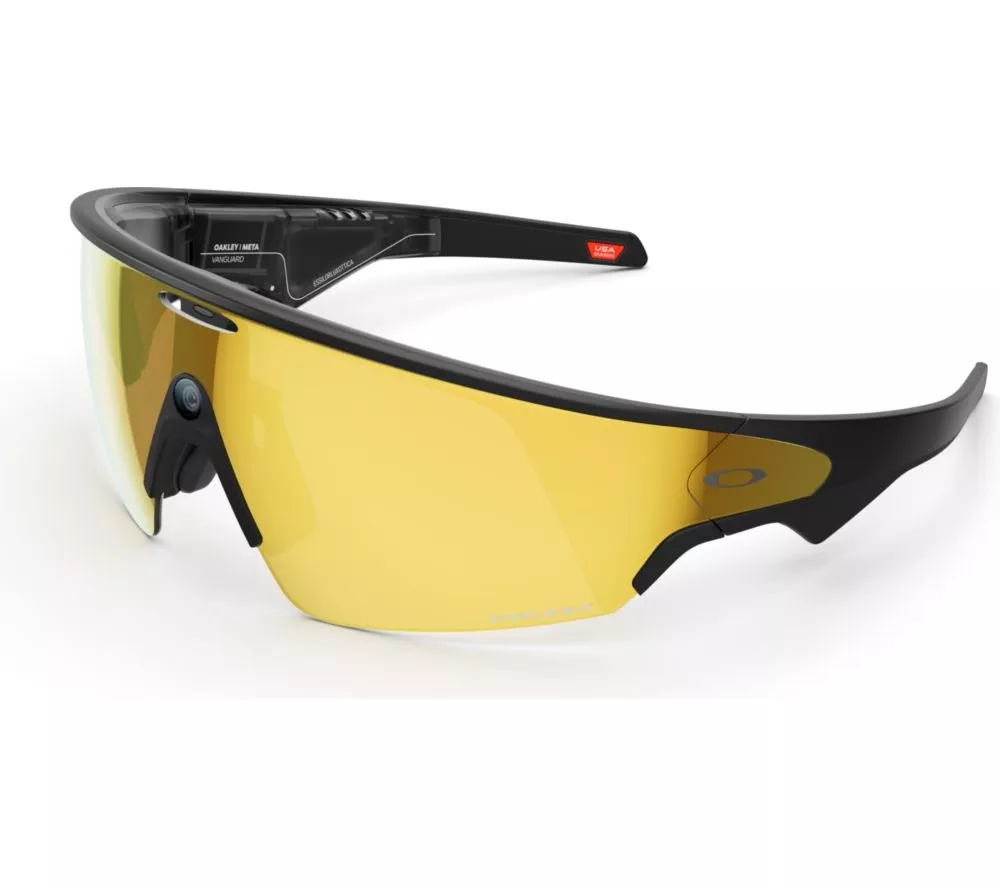 OAKLEY Meta Vanguard Glasses - Black with Prizm 24K Lenses