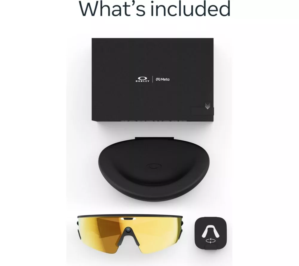 OAKLEY Meta Vanguard Glasses - Black with Prizm 24K Lenses