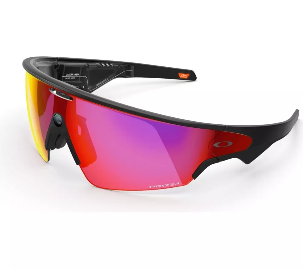 OAKLEY Meta Vanguard Glasses - Black with Prizm Road Lenses