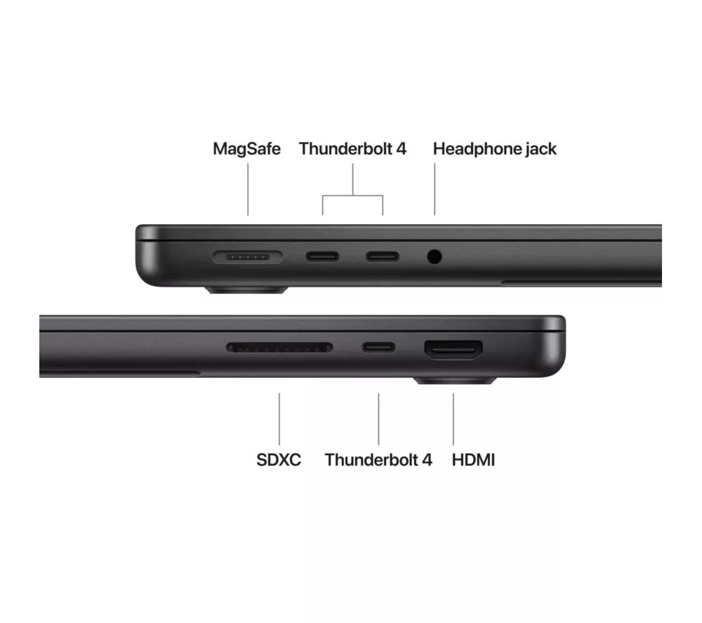APPLE MacBook Pro 14" (2025) - M5, 1 TB SSD, Space Black