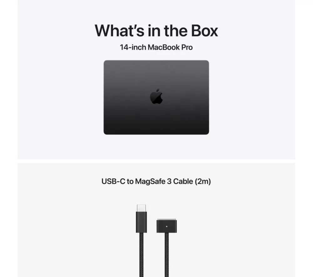 APPLE MacBook Pro 14" (2025) - M5, 1 TB SSD, Space Black