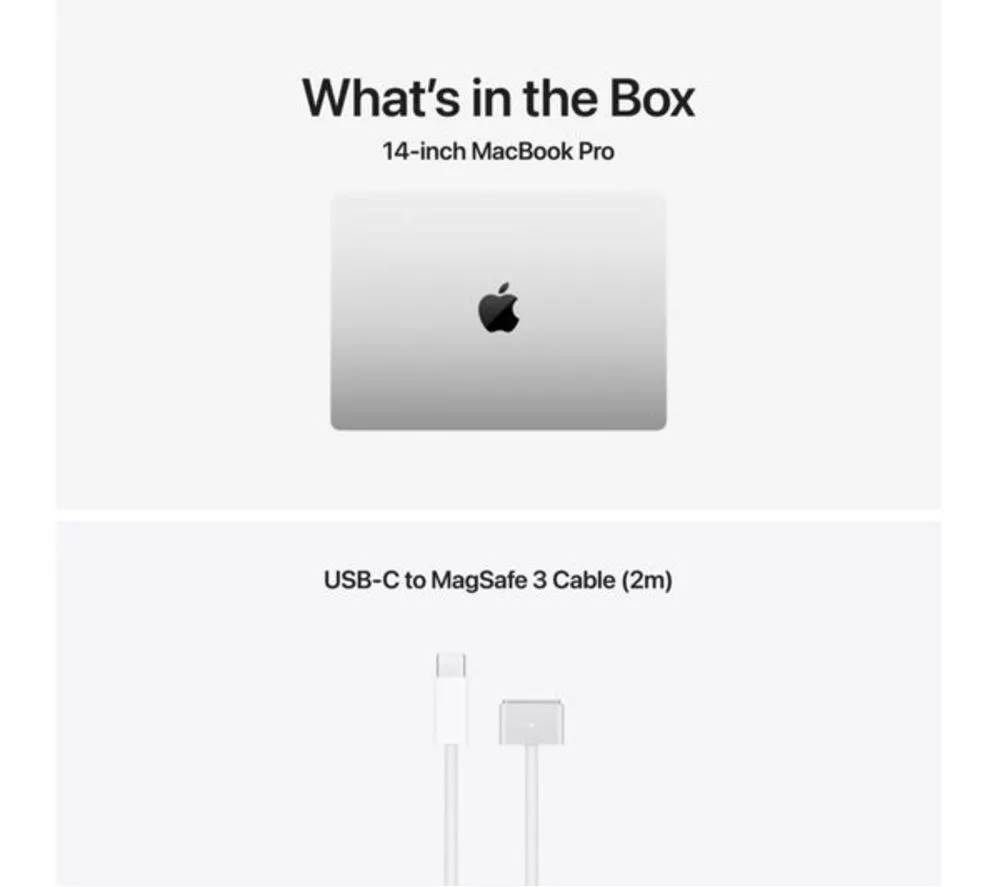 APPLE MacBook Pro 14" (2025) - M5, 512 GB SSD, Silver